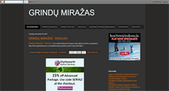 Desktop Screenshot of grindumirazas.com